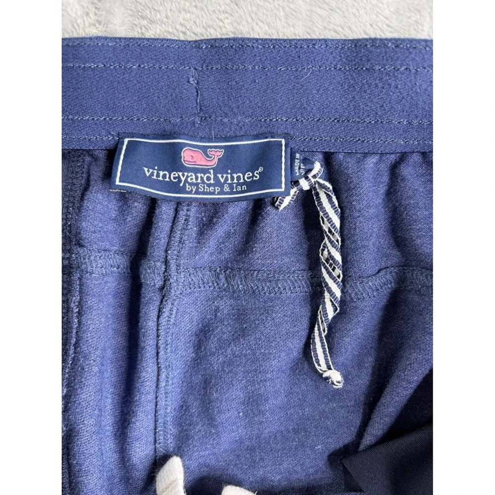 Vineyard Vines Shep & Ian Men's Shorts L Blue Embroidered Whale Logo